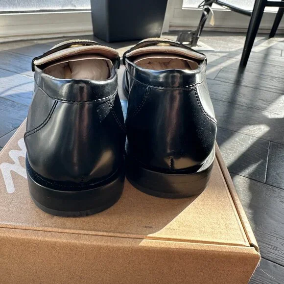 NWT Madewell Grayson Penny Loafer in True Black Multi - Picture 11 of 12